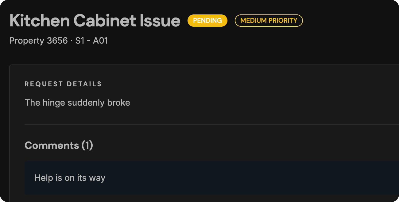 Maintenance tracking in Latner